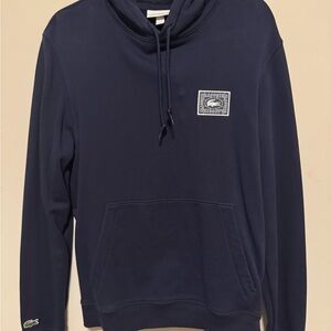 Lacoste Men's Deep Blue Hoodie